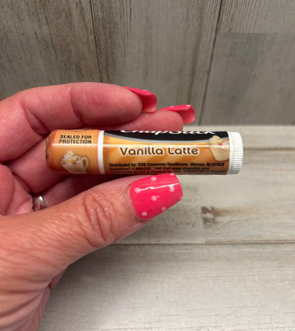 Rare Vanilla Latte Chapstick Lip Balm NEW